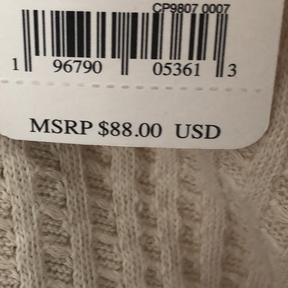 41) NWT Free People Juicy Long Sleeve Top in Stone Cold - Picture 8 of 10